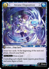 Arcane Disposition (240) - Dawn of Ashes 1st Edition Foil - The Grand Archivist