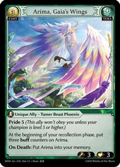Arima, Gaia's Wings (266) - Dawn of Ashes 1st Edition Foil - The Grand Archivist