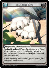 Beastbond Paws (025) - Dawn of Ashes 1st Edition Foil - The Grand Archivist