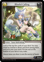 Blissful Calling (073) - Dawn of Ashes 1st Edition Foil - The Grand Archivist