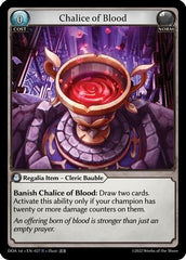 Chalice of Blood (027) - Dawn of Ashes 1st Edition Foil - The Grand Archivist