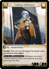 Corhazi Infiltrator (257) - Dawn of Ashes 1st Edition Foil - The Grand Archivist
