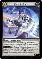 Coup de Grace (077) - Dawn of Ashes 1st Edition Foil