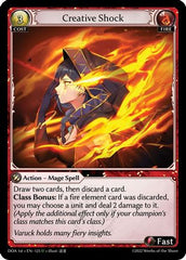 Creative Shock (125) - Dawn of Ashes 1st Edition Foil - The Grand Archivist