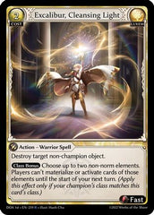 Excalibur, Cleansing Light (259) - Dawn of Ashes 1st Edition - The Grand Archivist