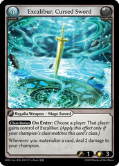 Excalibur, Cursed Sword (034) - Dawn of Ashes 1st Edition - The Grand Archivist