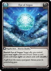 Eye of Argus (035) - Dawn of Ashes 1st Edition - The Grand Archivist