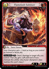 Flamelash Subduer (137) - Dawn of Ashes 1st Edition - The Grand Archivist