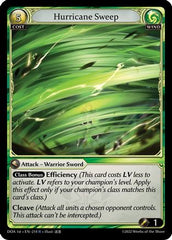 Hurricane Sweep (214) - Dawn of Ashes 1st Edition Foil - The Grand Archivist