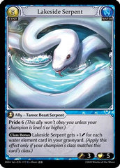 Lakeside Serpent (177) - Dawn of Ashes 1st Edition Foil - The Grand Archivist