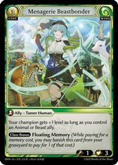 Menagerie Beastbonder (215) - Dawn of Ashes 1st Edition Foil - The Grand Archivist