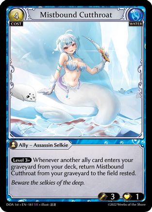 Mistbound Cutthroat (181) - Dawn of Ashes 1st Edition - The Grand Archivist