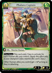 Phalanx Captain (216) - Dawn of Ashes 1st Edition Foil