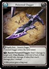 Poisoned Dagger (048) - Dawn of Ashes 1st Edition Foil