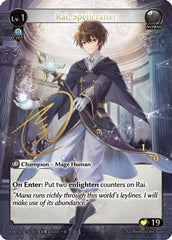 Rai, Spellcrafter (CUR) (007) - Dawn of Ashes 1st Edition Foil