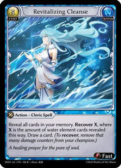 Revitalizing Cleanse (186) - Dawn of Ashes 1st Edition Foil - The Grand Archivist