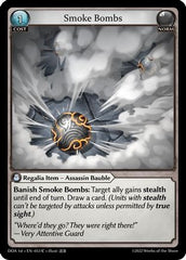 Smoke Bombs (053) - Dawn of Ashes 1st Edition Foil