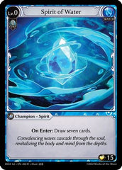 Spirit of Water (002) - Dawn of Ashes 1st Edition - The Grand Archivist