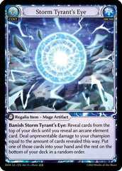 Storm Tyrant's Eye (061) - Dawn of Ashes 1st Edition Foil - The Grand Archivist
