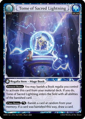 Tome of Sacred Lightning (062) - Dawn of Ashes 1st Edition Foil - The Grand Archivist