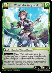 Windrider Vanguard (233) - Dawn of Ashes 1st Edition Foil - The Grand Archivist