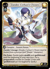 Zander, Corhazi's Chosen (015) - Dawn of Ashes 1st Edition Foil - The Grand Archivist