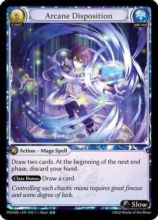 Arcane Disposition (092) - Dawn of Ashes Starter Decks - The Grand Archivist