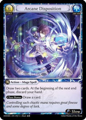 Arcane Disposition (092) - Dawn of Ashes Starter Decks - The Grand Archivist