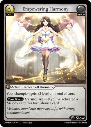 Empowering Harmony (044) - Dawn of Ashes Starter Decks - The Grand Archivist