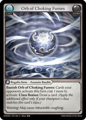 Orb of Choking Fumes (026) - Dawn of Ashes Starter Decks