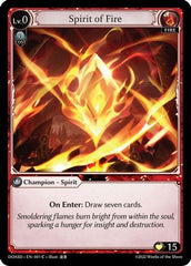 Spirit of Fire (001) - Dawn of Ashes Starter Decks