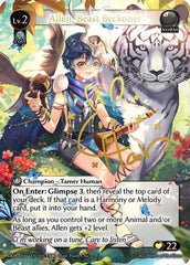 Allen, Beast Beckoner (CSR) (016) - Dawn of Ashes Alter Edition Foil - The Grand Archivist