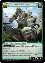 Artificer's Opus (267) - Dawn of Ashes Alter Edition Foil - The Grand Archivist
