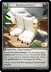 Beastbond Boots (023) - Dawn of Ashes Alter Edition Foil - The Grand Archivist