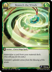 Beseech the Winds (201) - Dawn of Ashes Alter Edition Foil - The Grand Archivist