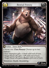 Bestial Frenzy (276) - Dawn of Ashes Alter Edition - The Grand Archivist