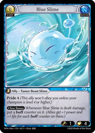 Blue Slime (162) - Dawn of Ashes Alter Edition - The Grand Archivist
