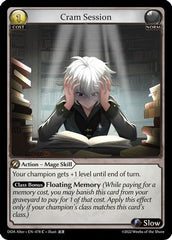 Cram Session (078) - Dawn of Ashes Alter Edition Foil - The Grand Archivist