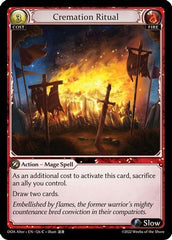 Cremation Ritual (126) - Dawn of Ashes Alter Edition - The Grand Archivist