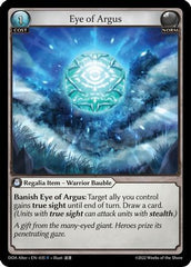 Eye of Argus (035) - Dawn of Ashes Alter Edition - The Grand Archivist