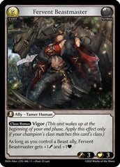 Fervent Beastmaster (086) - Dawn of Ashes Alter Edition - The Grand Archivist