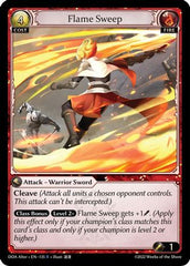 Flame Sweep (135) - Dawn of Ashes Alter Edition Foil - The Grand Archivist