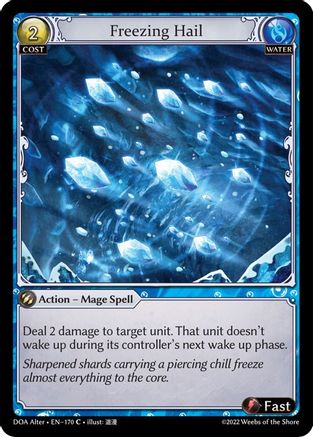 Freezing Hail (170) - Dawn of Ashes Alter Edition - The Grand Archivist