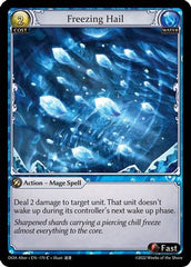Freezing Hail (170) - Dawn of Ashes Alter Edition Foil - The Grand Archivist
