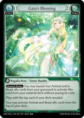 Gaia's Blessing (067) - Dawn of Ashes Alter Edition - The Grand Archivist