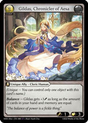 Gildas, Chronicler of Aesa (088) - Dawn of Ashes Alter Edition - The Grand Archivist