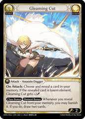 Gleaming Cut (260) - Dawn of Ashes Alter Edition Foil - The Grand Archivist