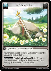 Melodious Flute (043) - Dawn of Ashes Alter Edition Foil - The Grand Archivist
