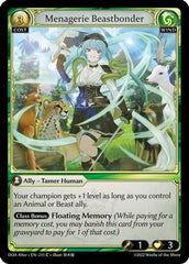 Menagerie Beastbonder (215) - Dawn of Ashes Alter Edition Foil