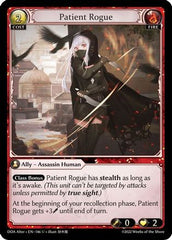 Patient Rogue (146) - Dawn of Ashes Alter Edition Foil - The Grand Archivist
